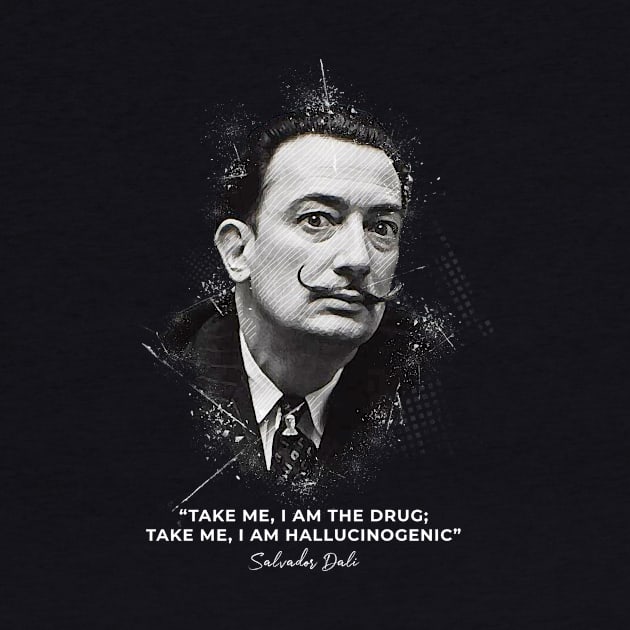 Salvador Dali by Creativedy Stuff